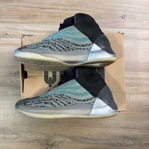 Adidas Yeezy QNTM Frozen Blue Basketball Shoe With Box Size 8.5 Sneakers Kanye